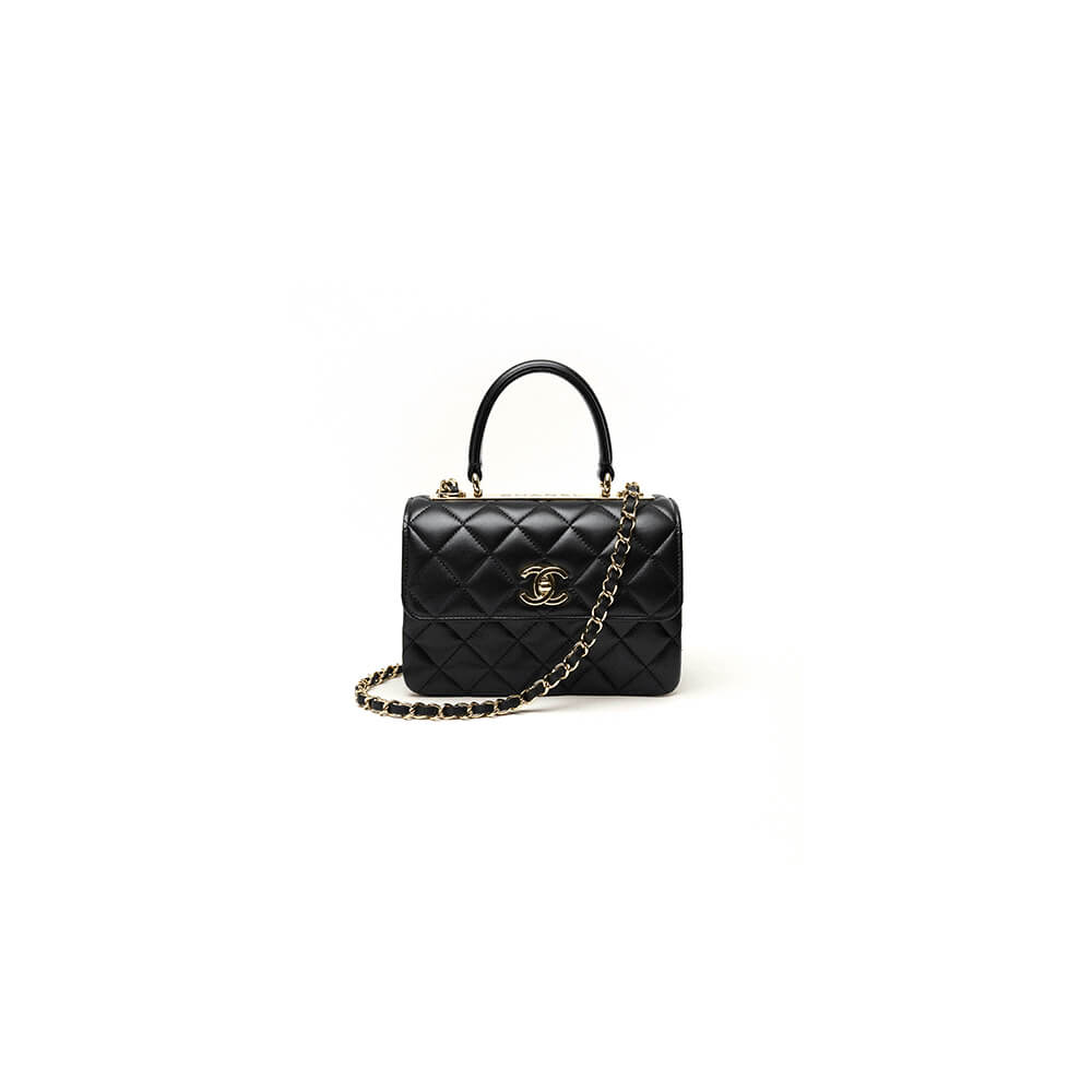 Ch**el Mini Flap Bag with Top Handle