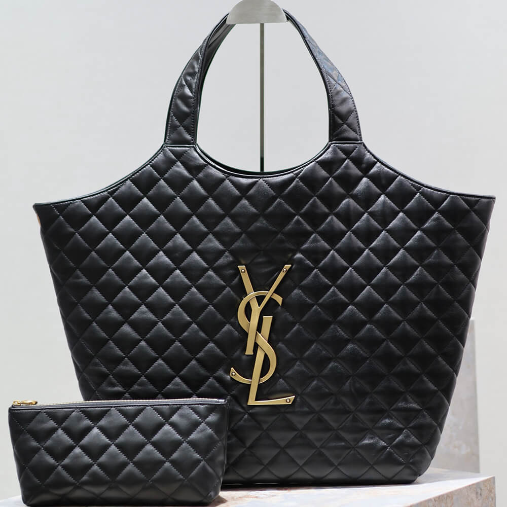 Y51 ICARE maxi shopping bag in quilted lambskin