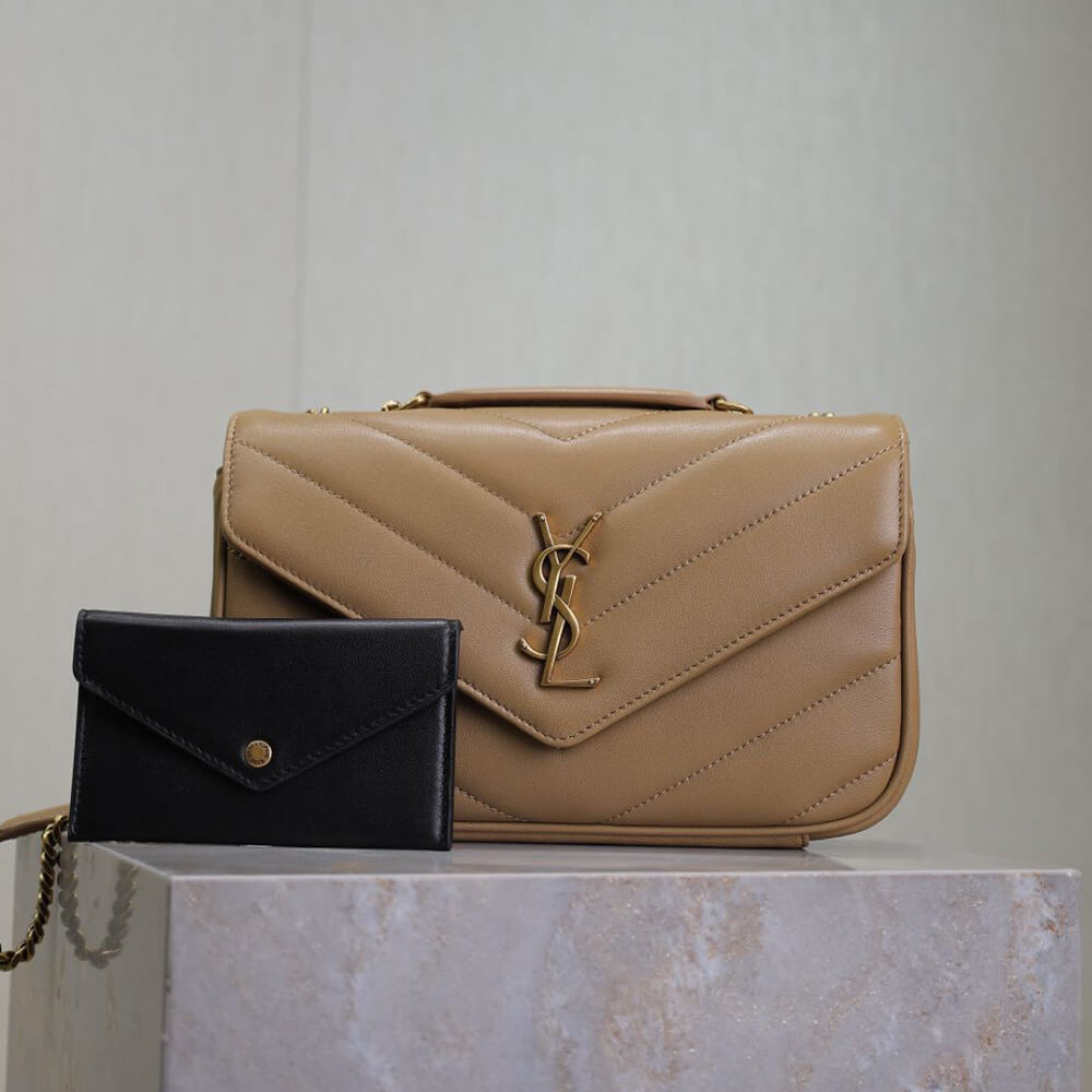 Y51  LOULOU small in MATELASSÉ lambskin