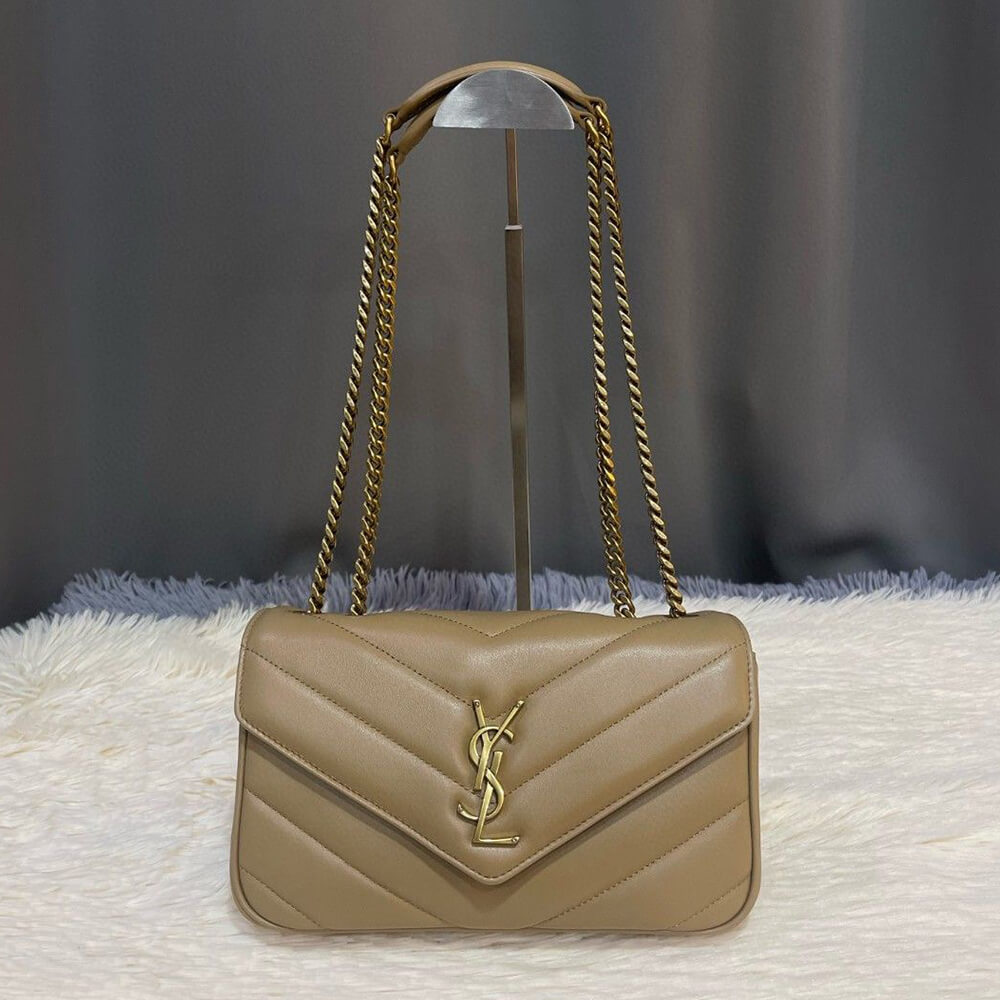 Y51 LOULOU small in MATELASSÉ lambskin