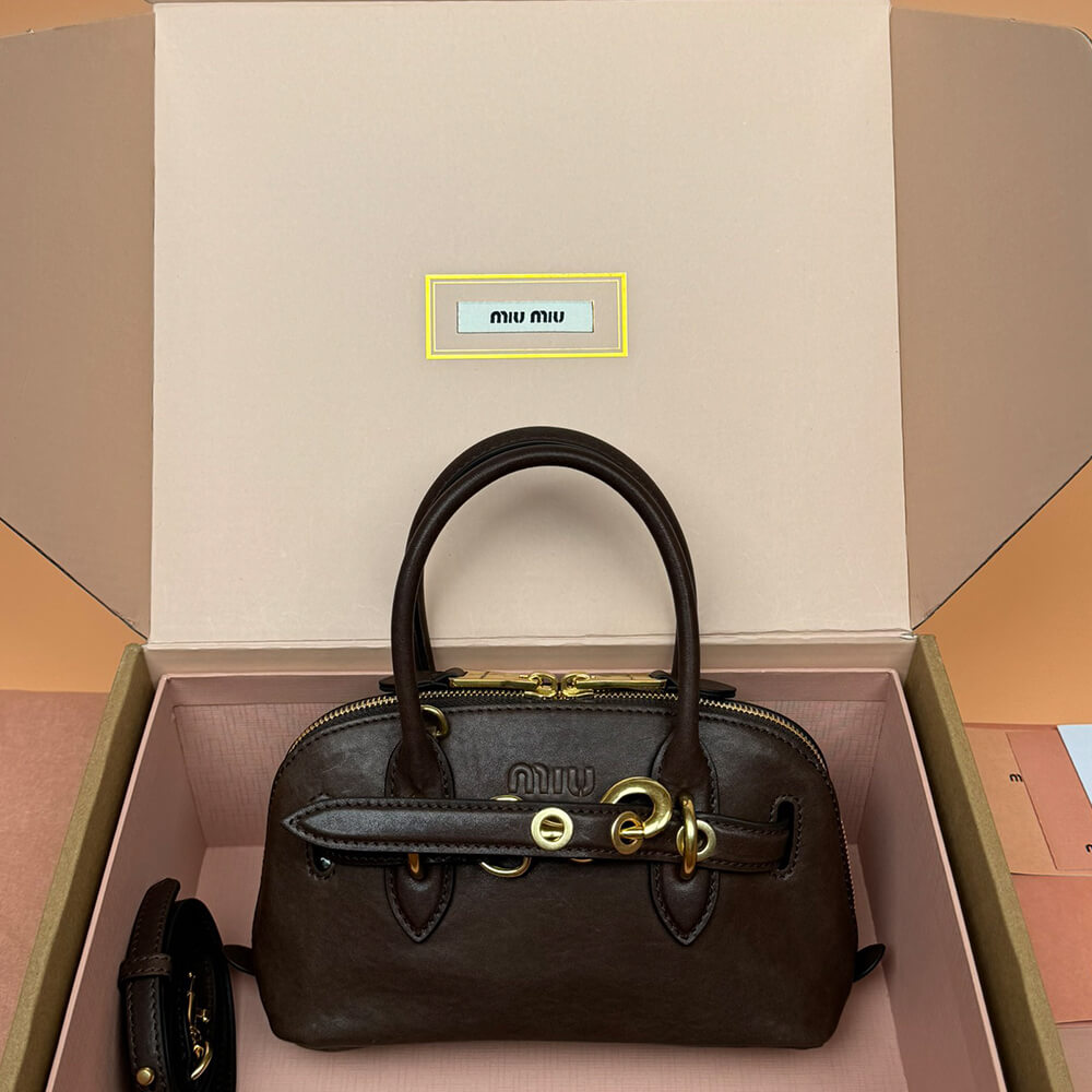 M1um1u  Aventure mini nappa leather bag(HIGH-END GRADE)