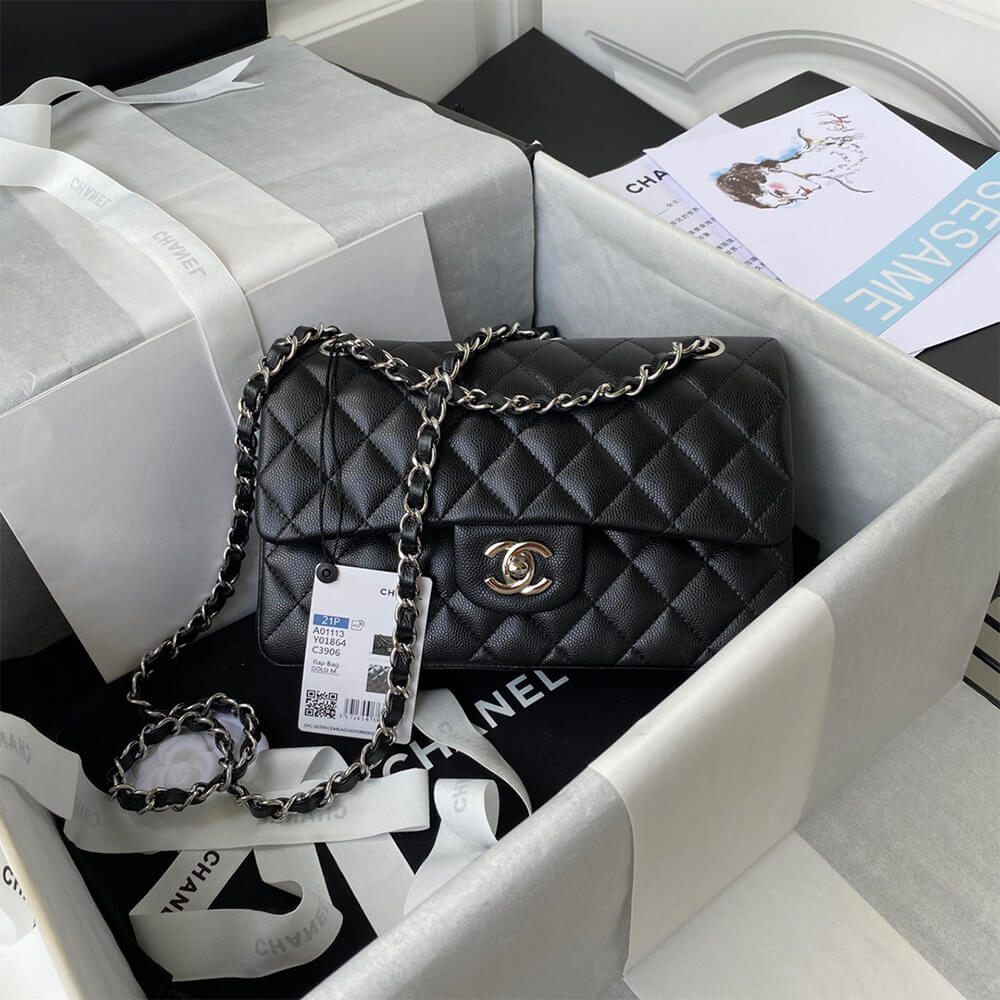 Ch**el Small Classic Flap Handbag(HIGH-END GRADE)