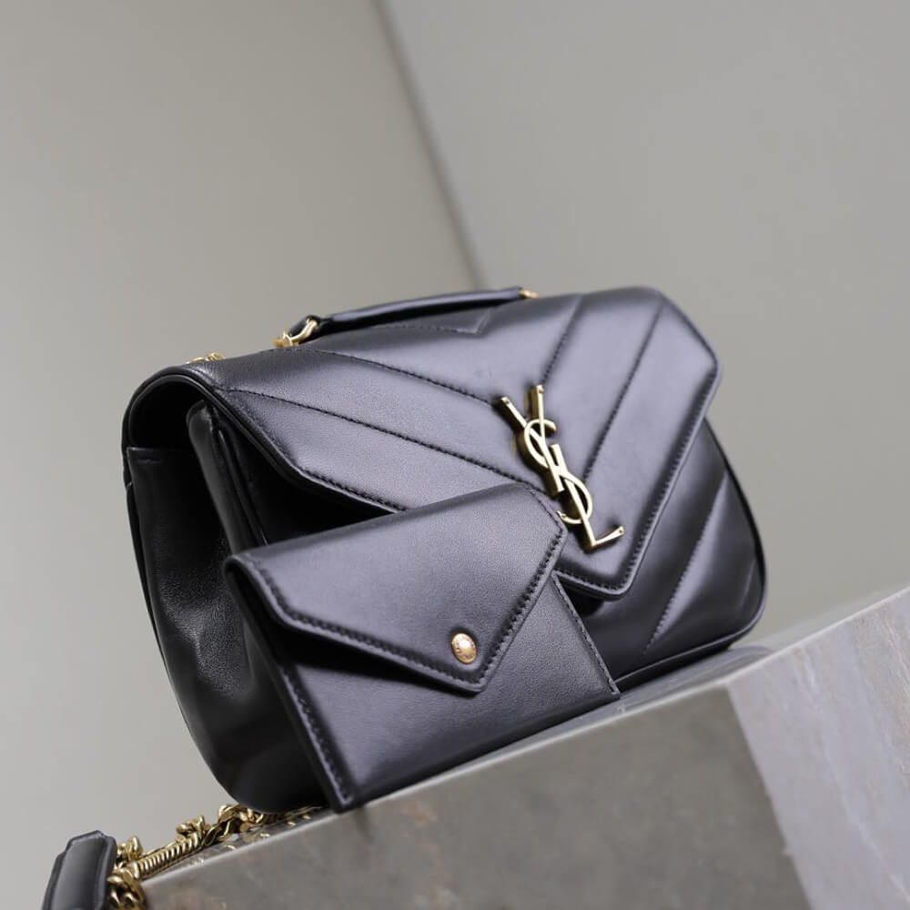 Y51 LOULOU small in MATELASSÉ lambskin