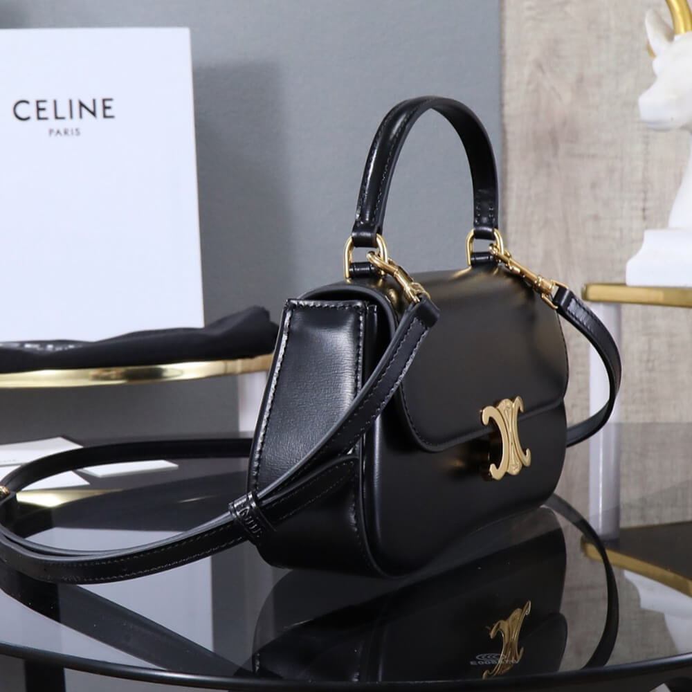 TEEN Ce1i*e LOLA in Triomphe Canvas and Calfskin(HIGH-END GRADE)
