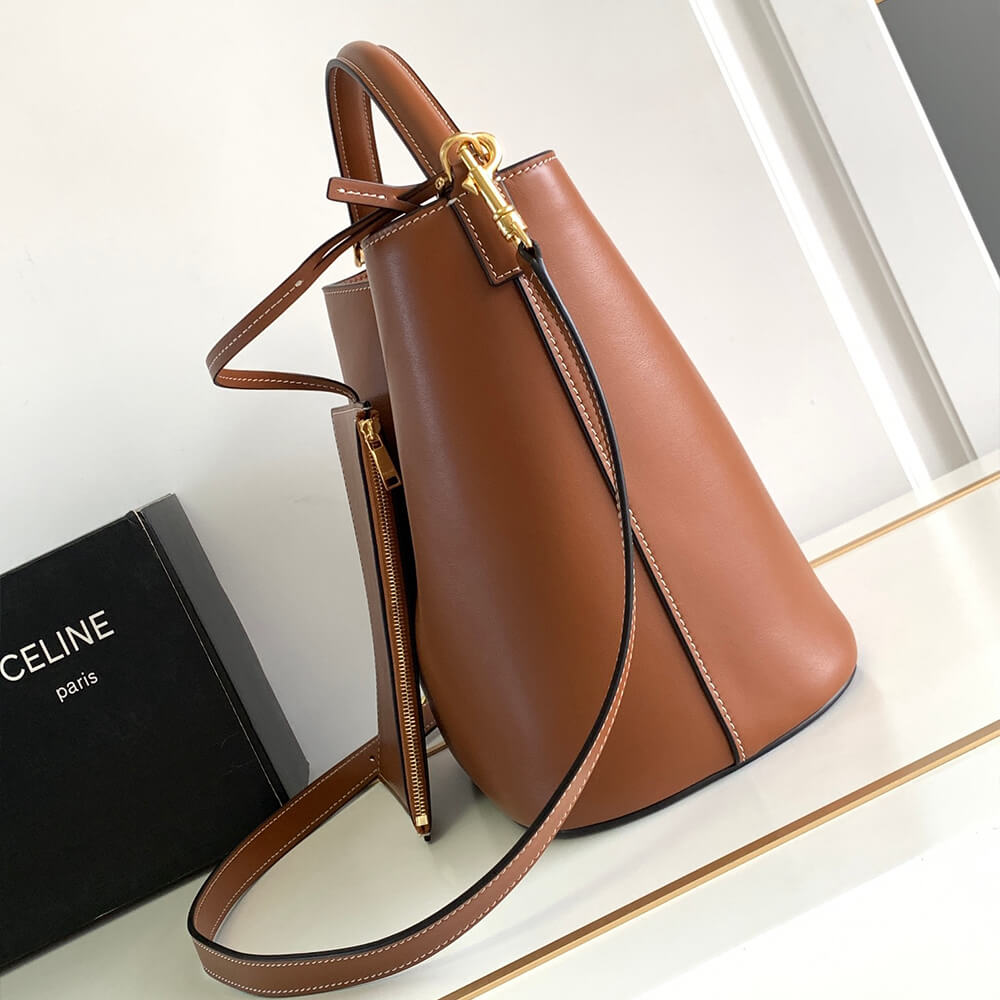 Ce1i*e MEDIUM L0visE BAG in SUEDE CALFSKIN