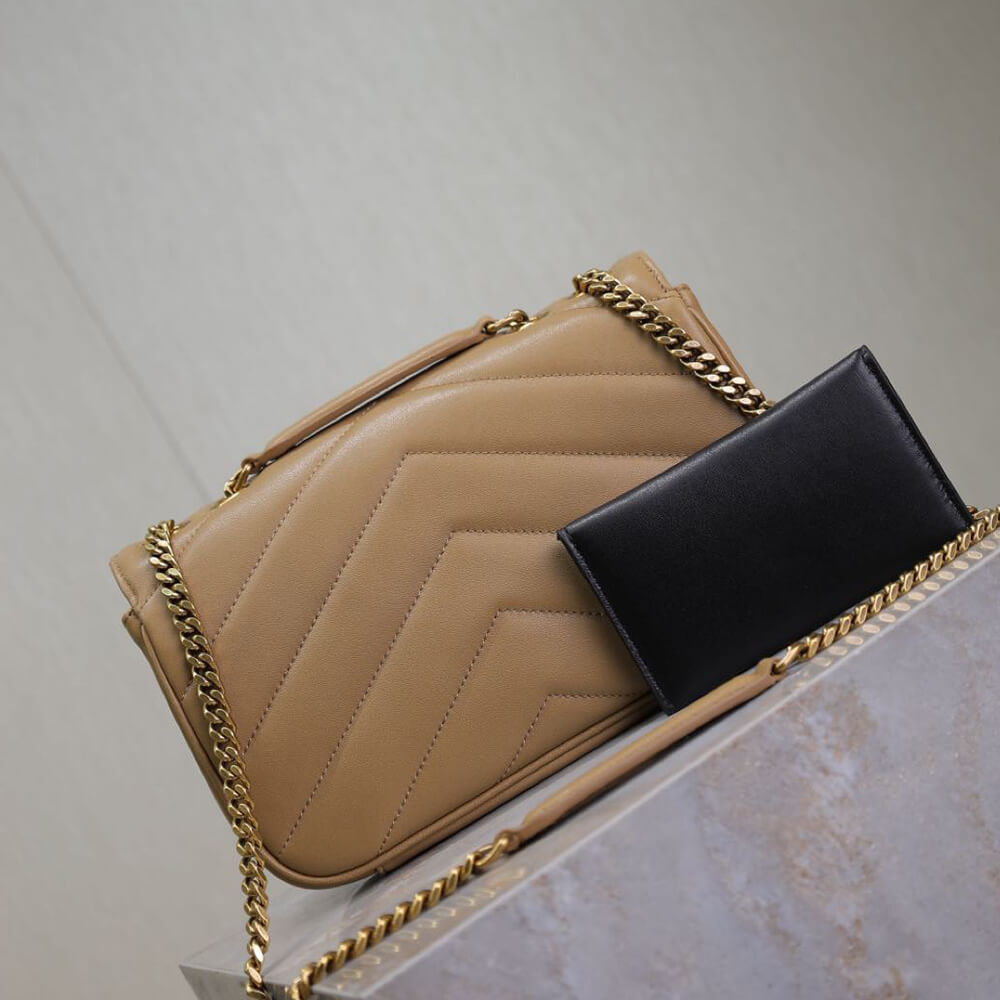 Y51  LOULOU small in MATELASSÉ lambskin