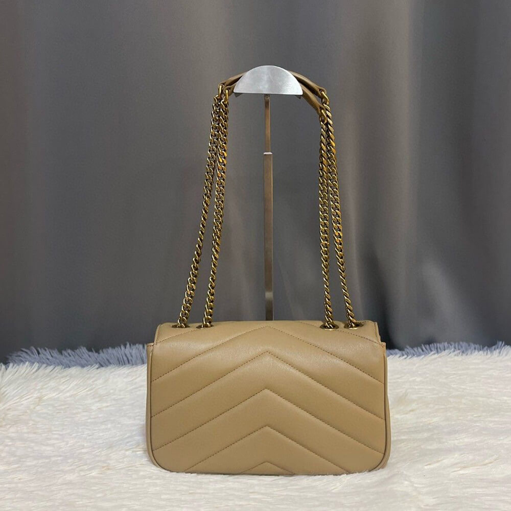 Y51  LOULOU small in MATELASSÉ lambskin