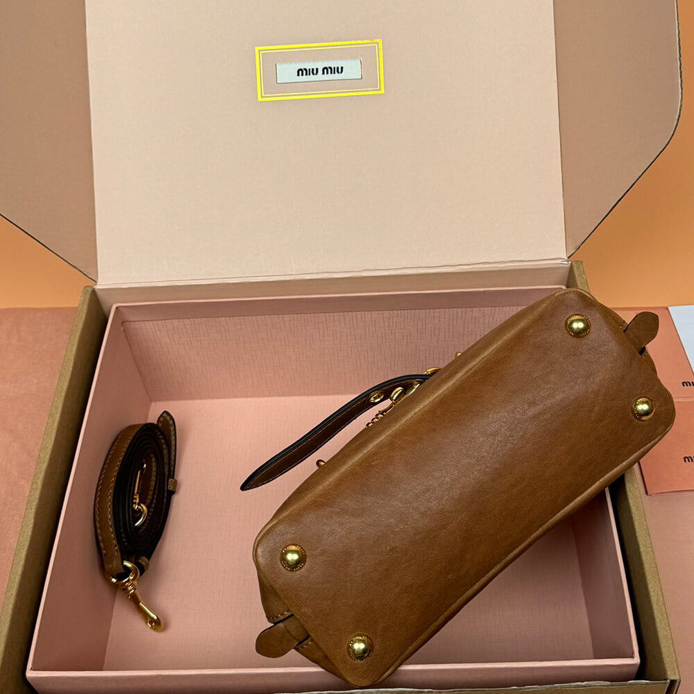 M1um1u  Aventure mini nappa leather bag(HIGH-END GRADE)