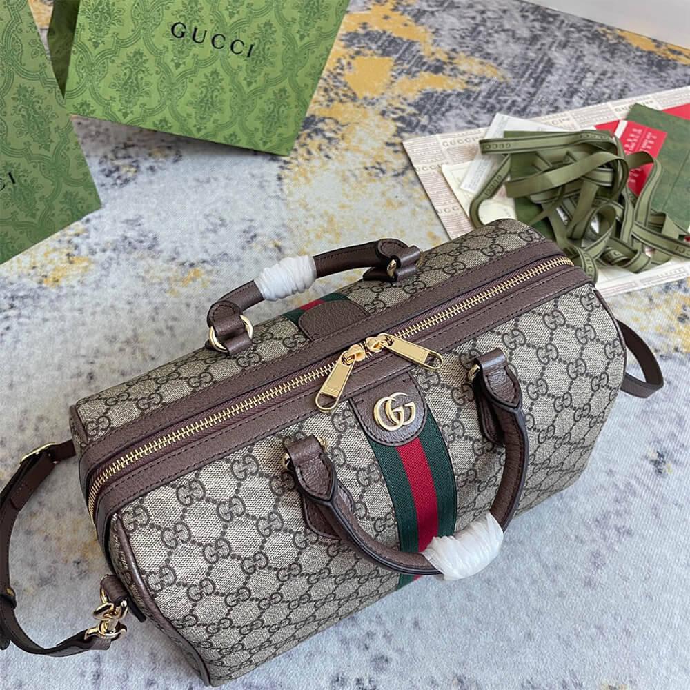 Gvc*1 Ophidia medium top handle bag