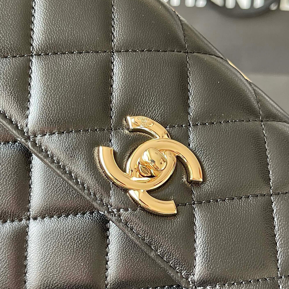 Ch**el Mini Flap Bag with Top Handle