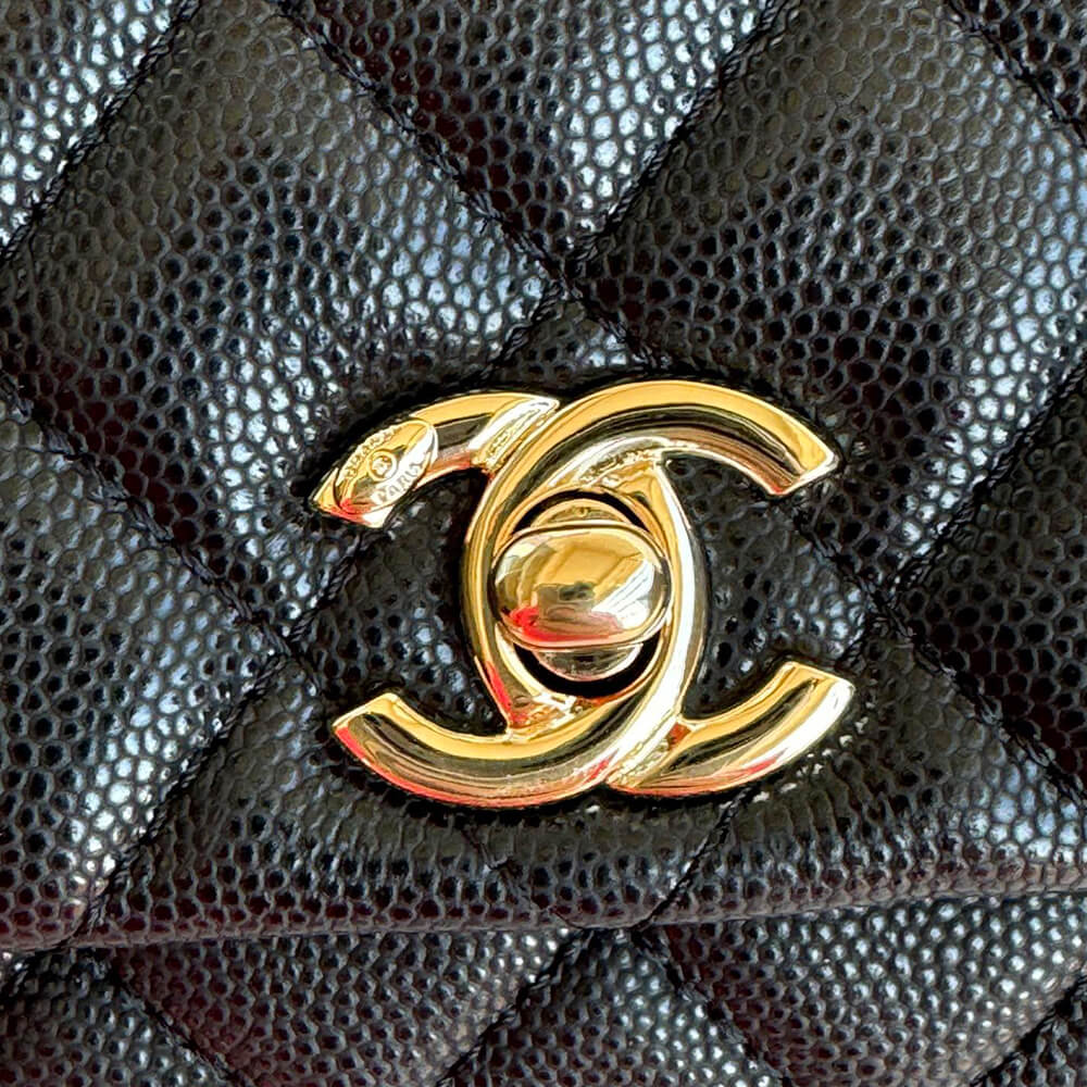 Ch**el Mini Flap Bag with Top Handle