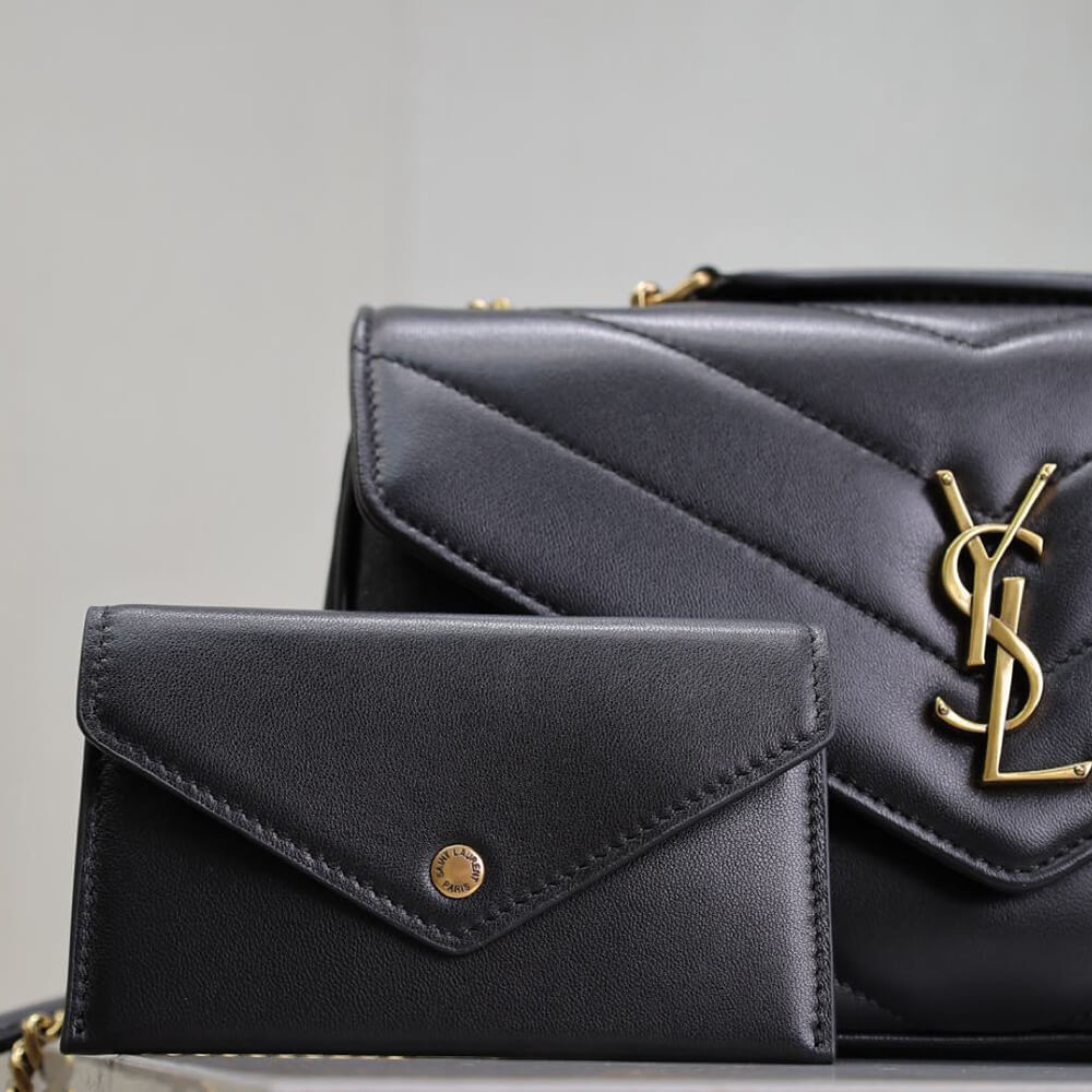 Y51 LOULOU small in MATELASSÉ lambskin