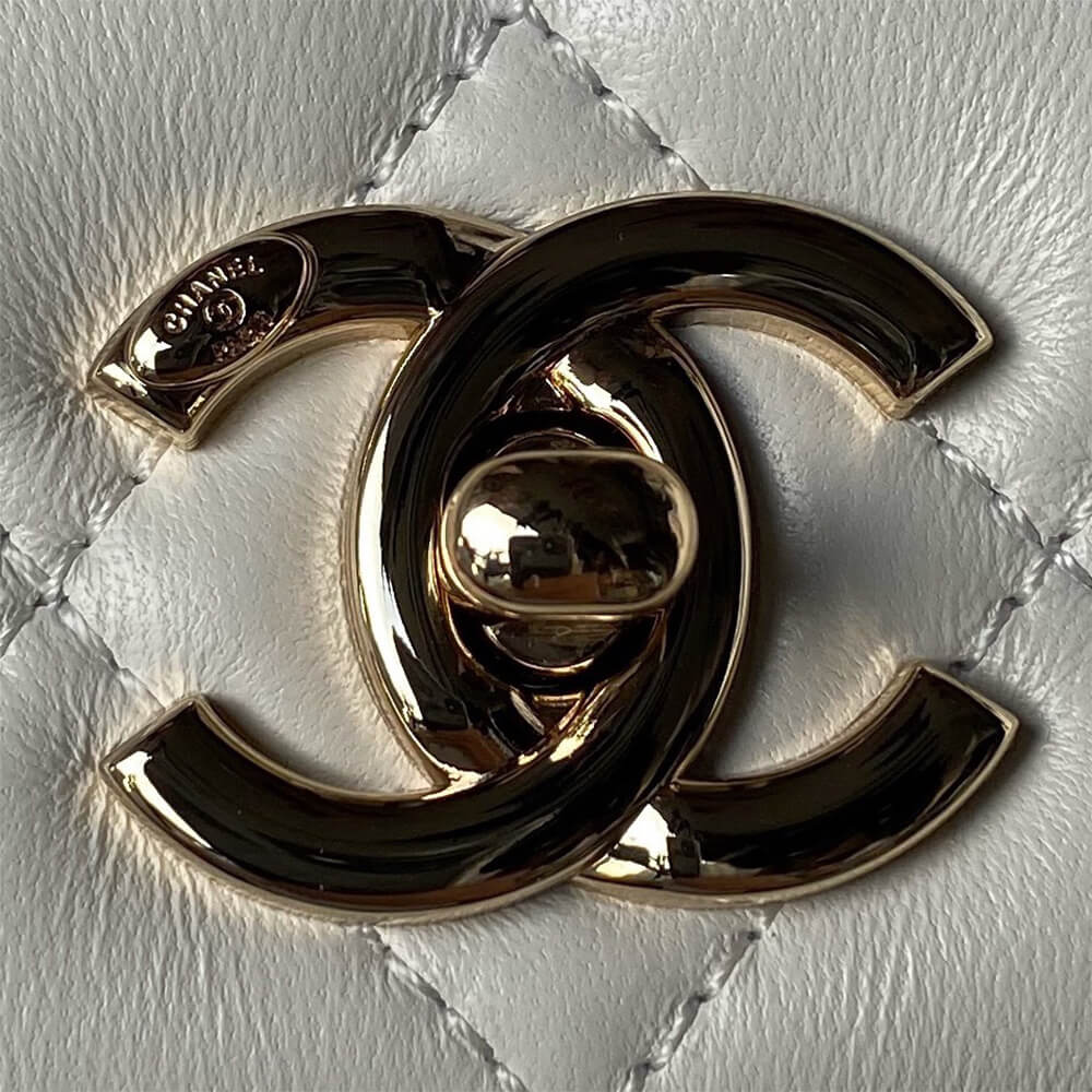 Ch**el Mini Flap Bag with Top Handle
