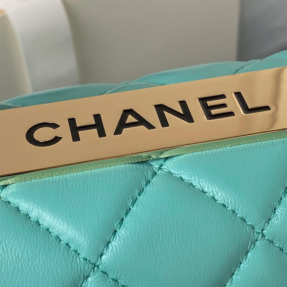 Ch**el Mini Flap Bag with Top Handle