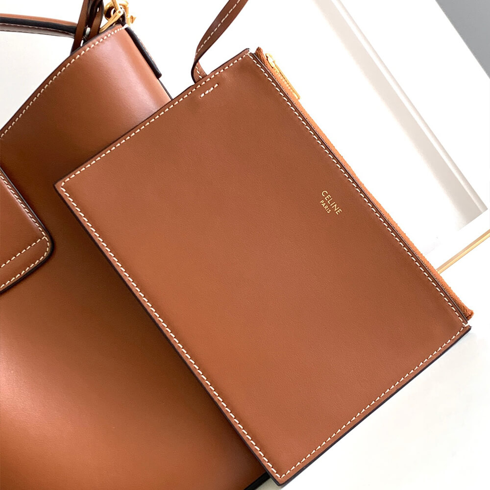 Ce1i*e MEDIUM L0visE BAG in SUEDE CALFSKIN