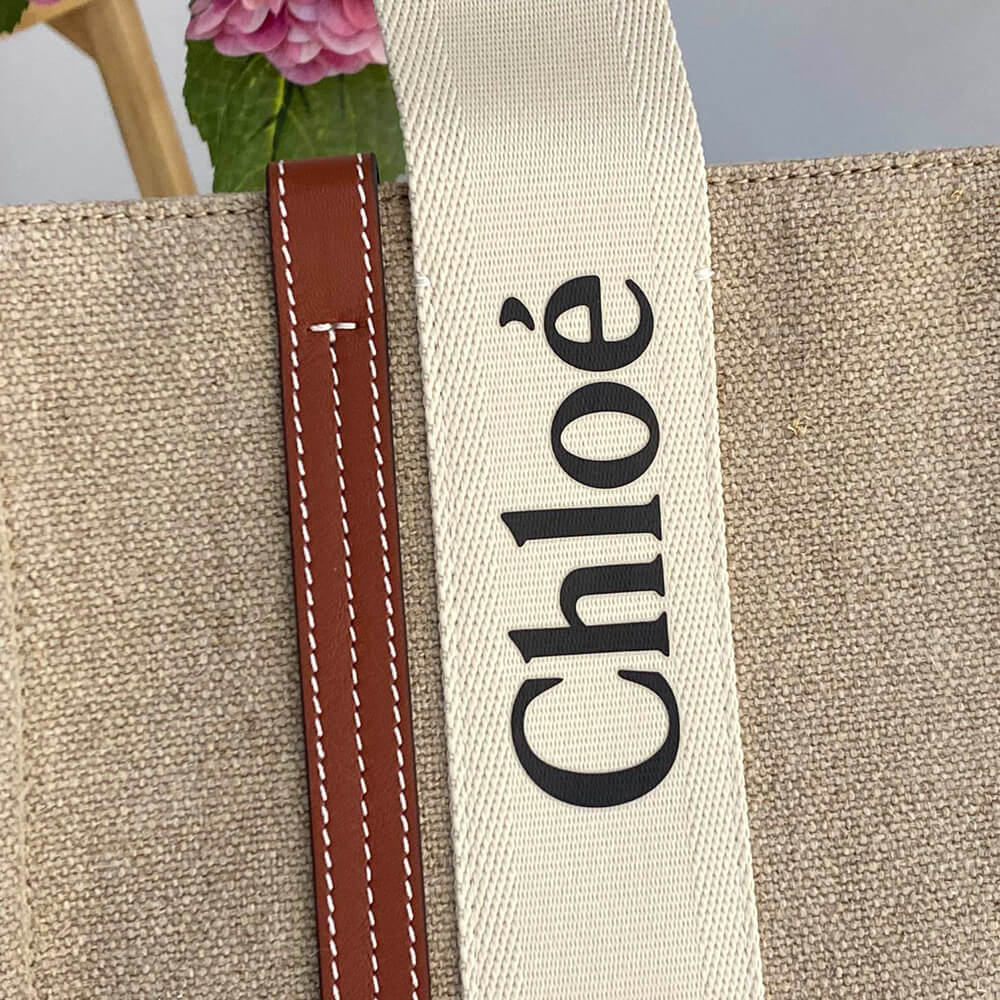 Ch10e woody tote bag in linen
