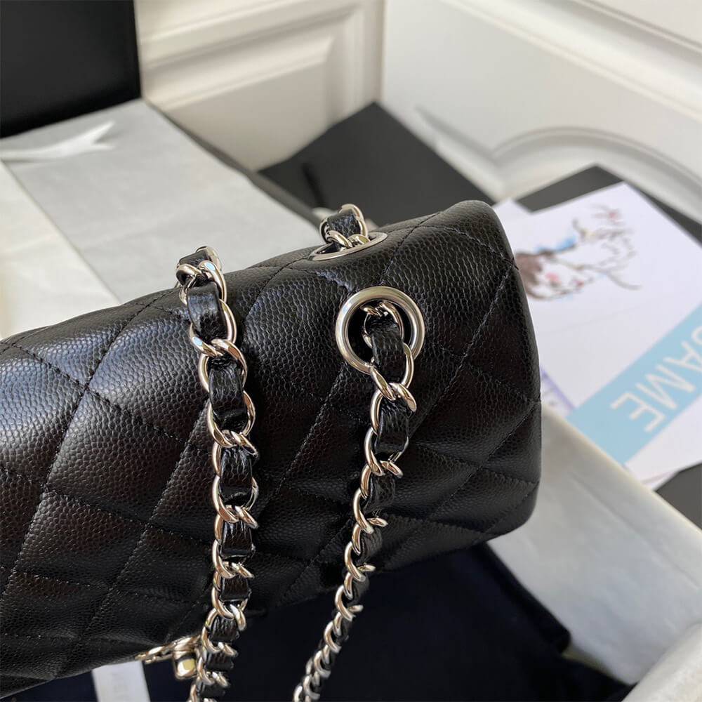 Ch**el Small Classic Flap Handbag(HIGH-END GRADE)