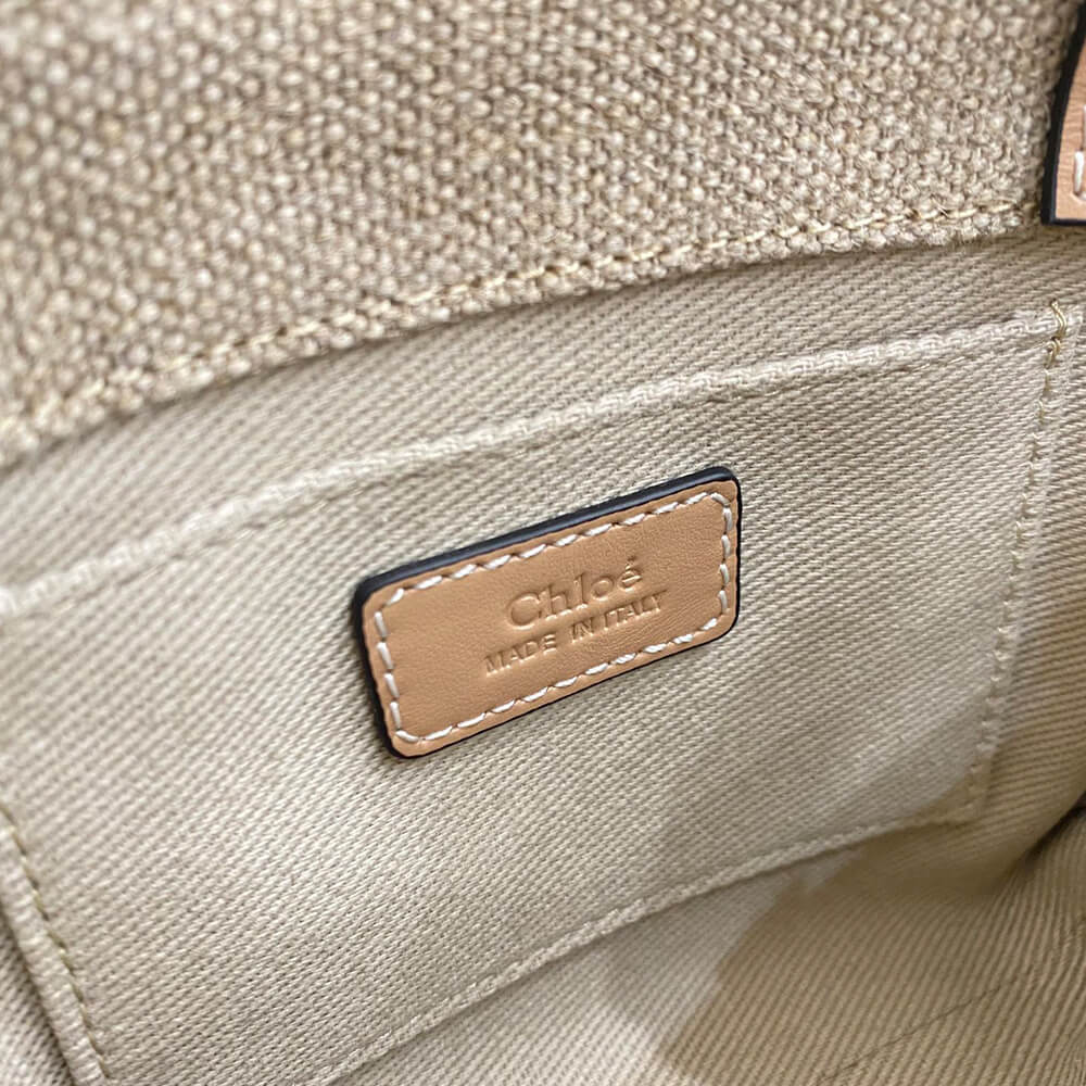 Ch10e   mini woody tote bag in linen