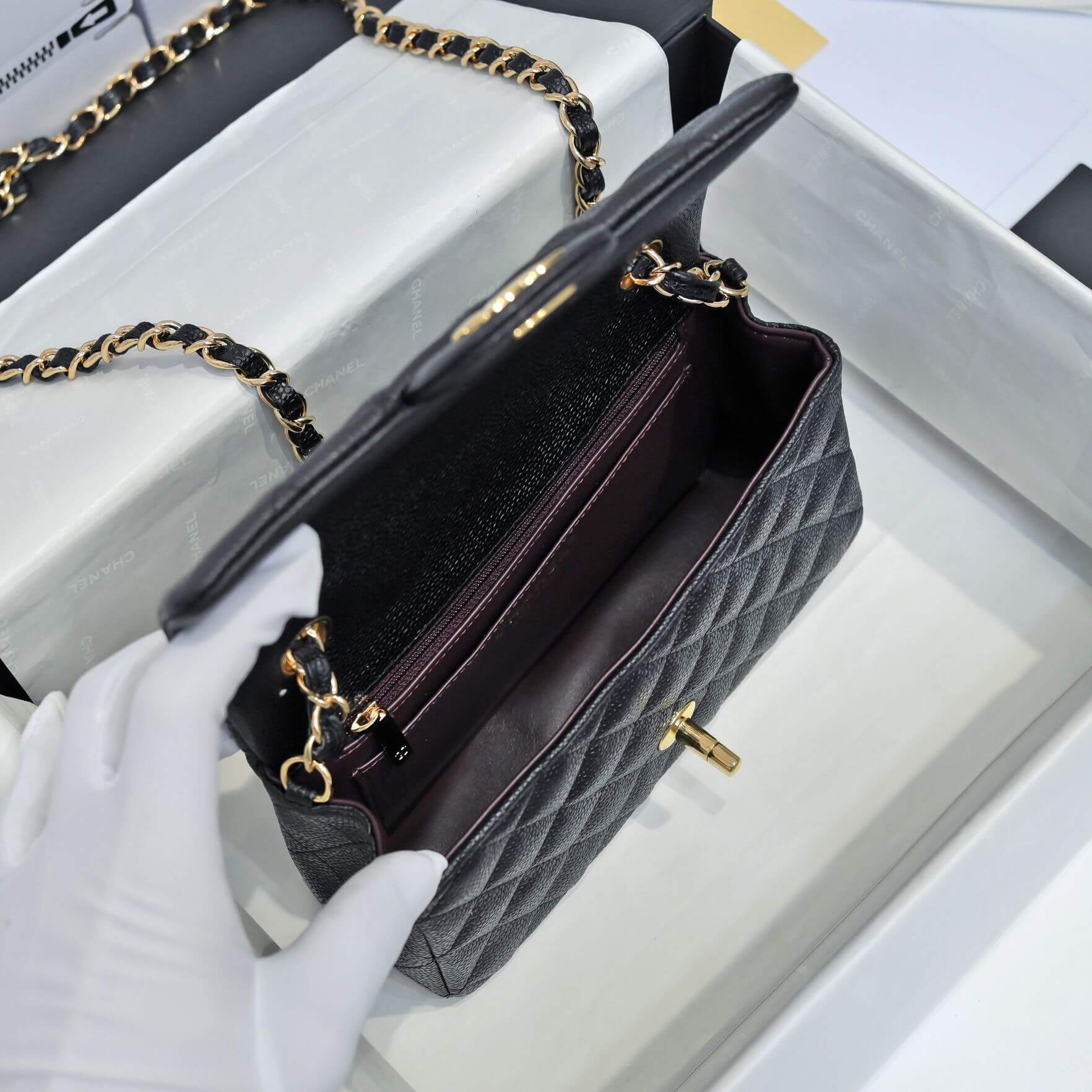Ch**el Mini Classic Handbag