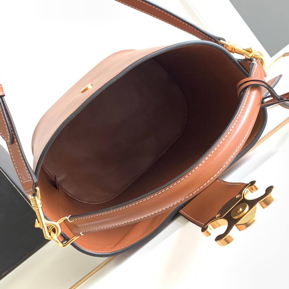 Ce1i*e MEDIUM L0visE BAG in SUEDE CALFSKIN