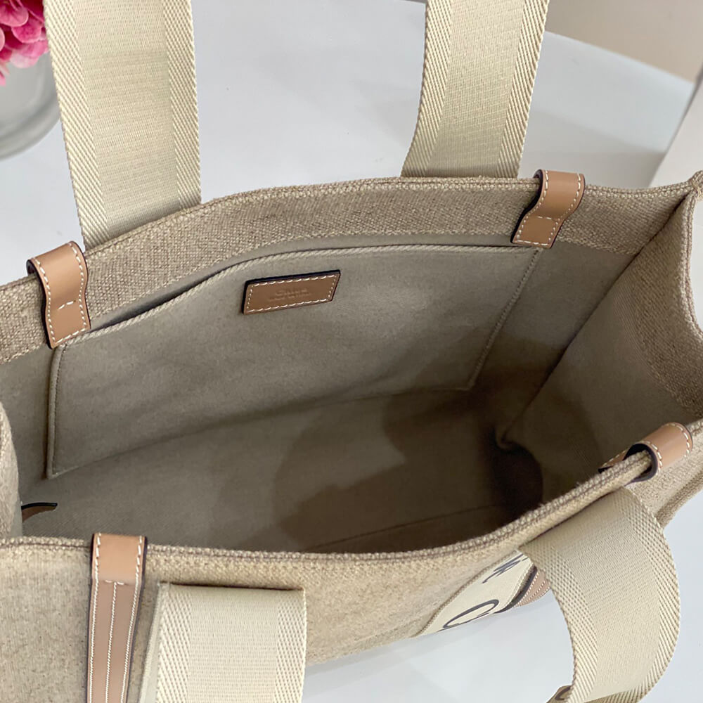 Ch10e  woody tote bag in linen