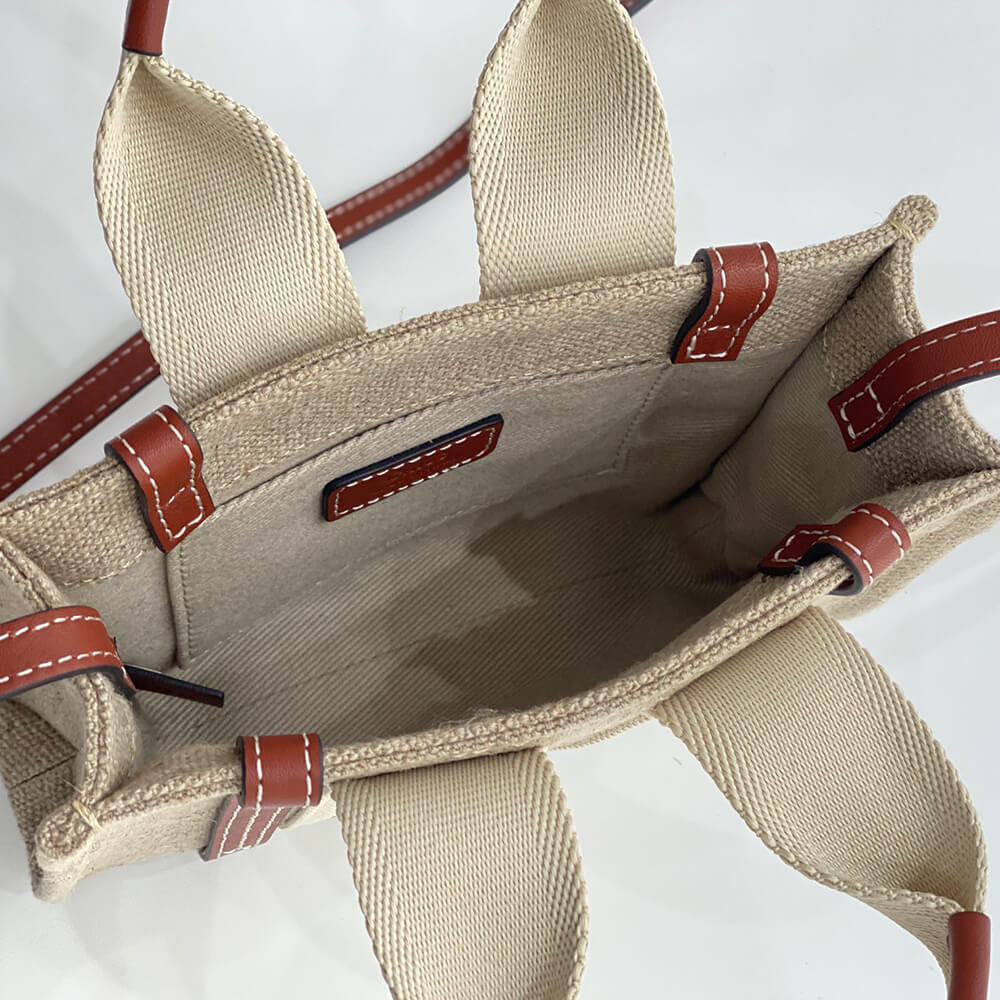Ch10e mini woody tote bag in linen