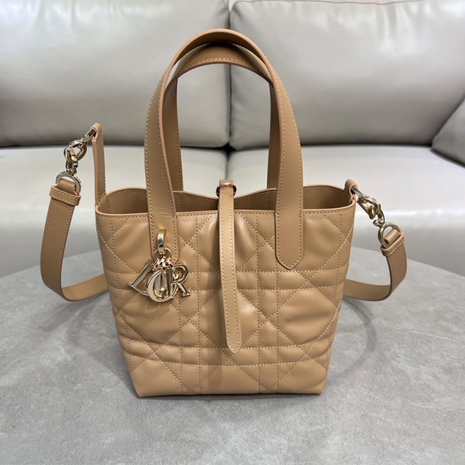 Small D10r Toujours Vertical Tote Bag