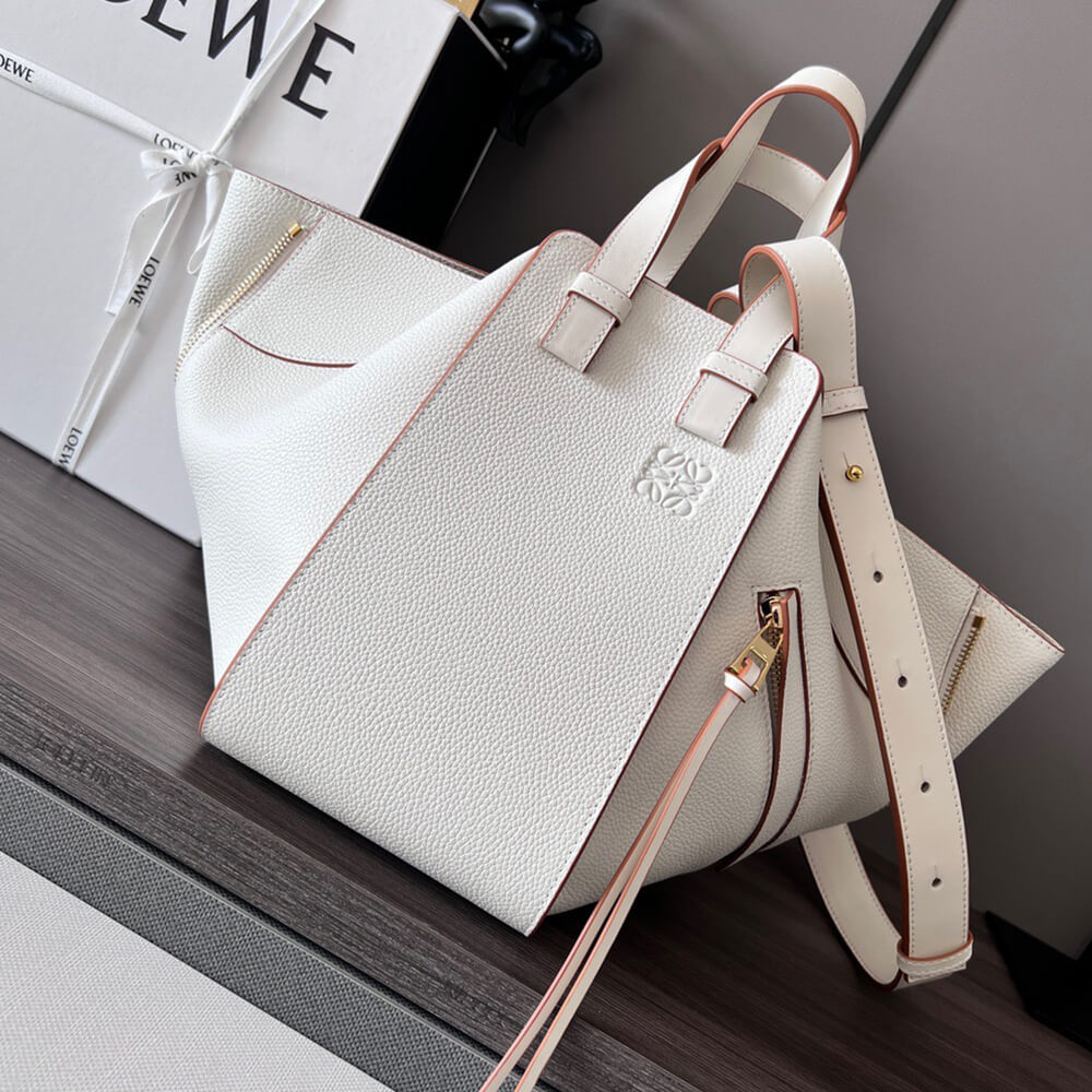L0ew* Small Hammock bag in soft grained calfskin