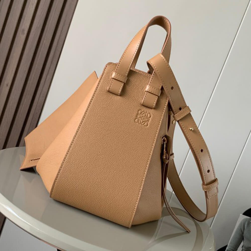 L0ew* Small Hammock bag in soft grained calfskin