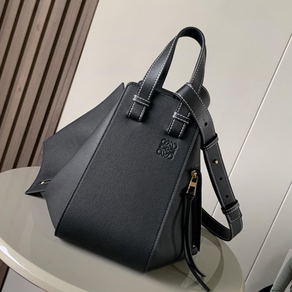 L0ew* Small Hammock bag in soft grained calfskin
