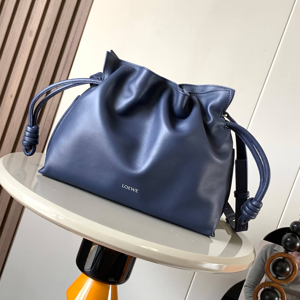 L0ew* Medium Flamenco clutch in nappa calfskin(HIGH-END GRADE)