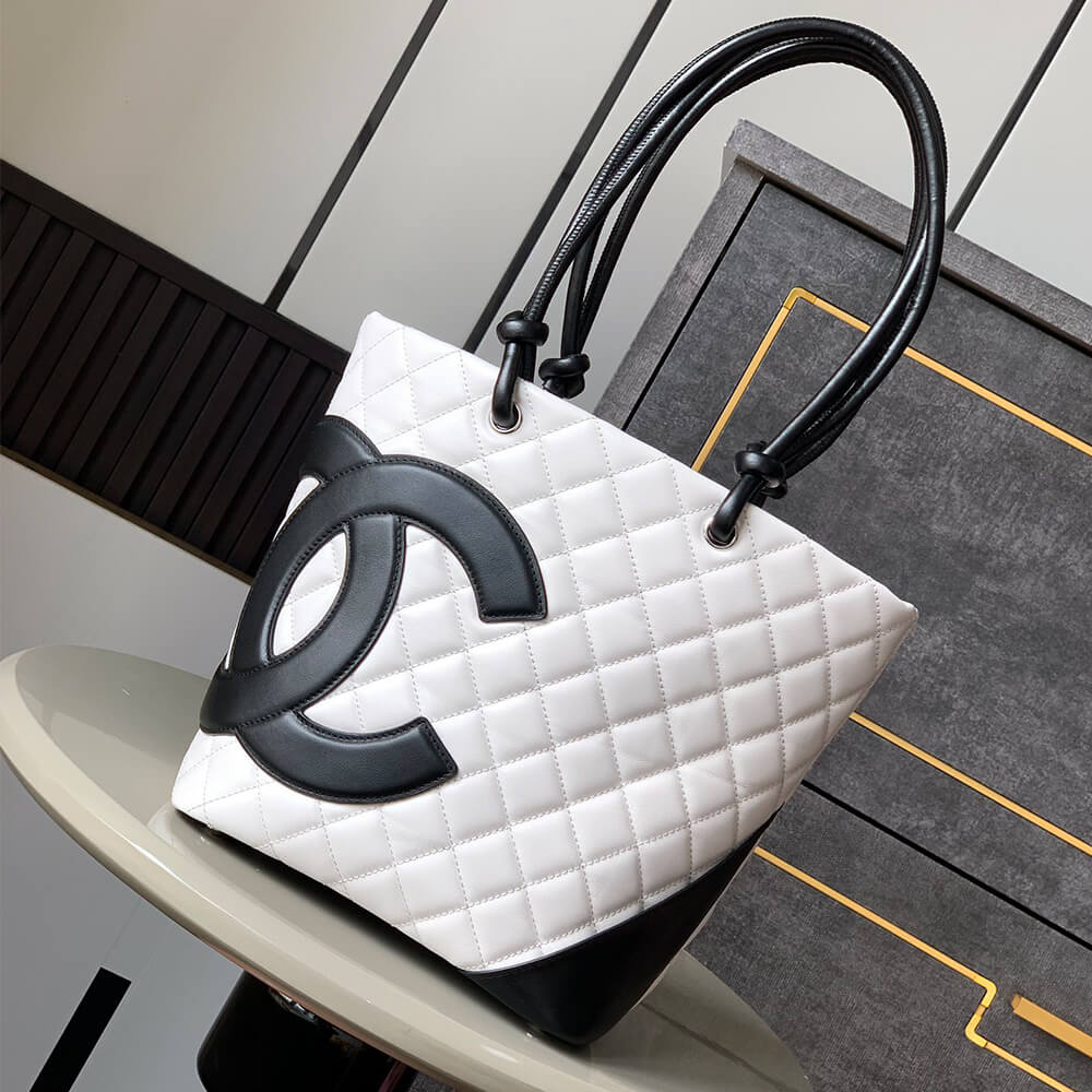 Ch**el Cambon Line Medium Tote(HIGH-END GRADE)