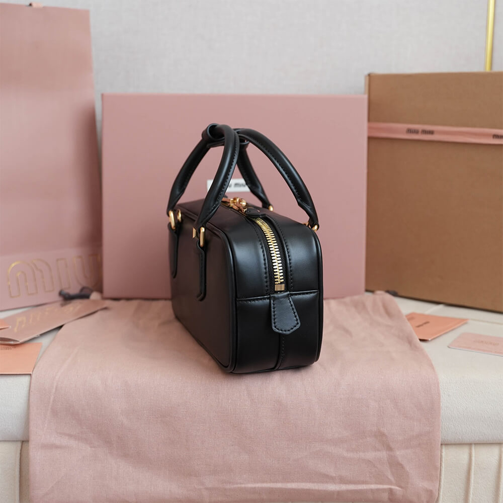 M1um1u Arcadie Leather Bag(HIGH-END GRADE)