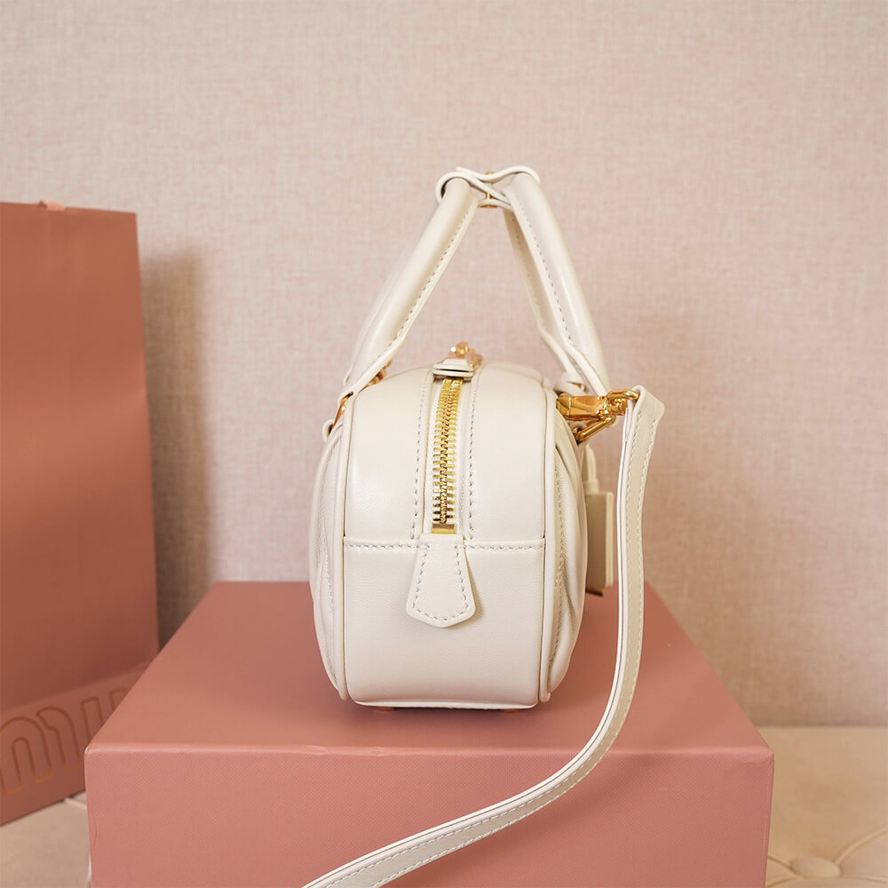 M1um1u Large Arcadie matelasse nappa Bag(HIGH-END GRADE)
