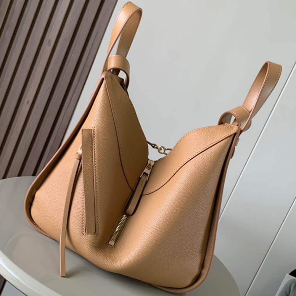 L0ew* Small Hammock bag in soft grained calfskin