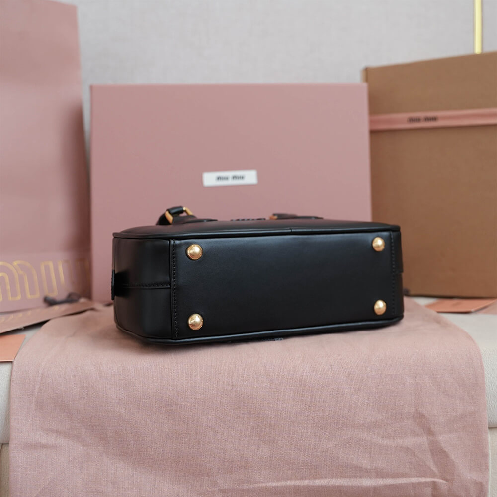 M1um1u Arcadie Leather Bag(HIGH-END GRADE)