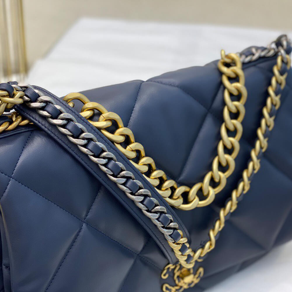 Ch**el 19 Maxi Handbag(HIGH-END GRADE)