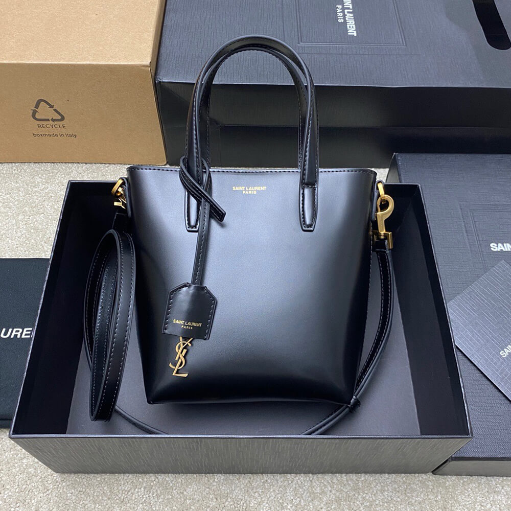 MINI TOY SHOPPING Sa1nt Lau*nt IN BOX LEATHER