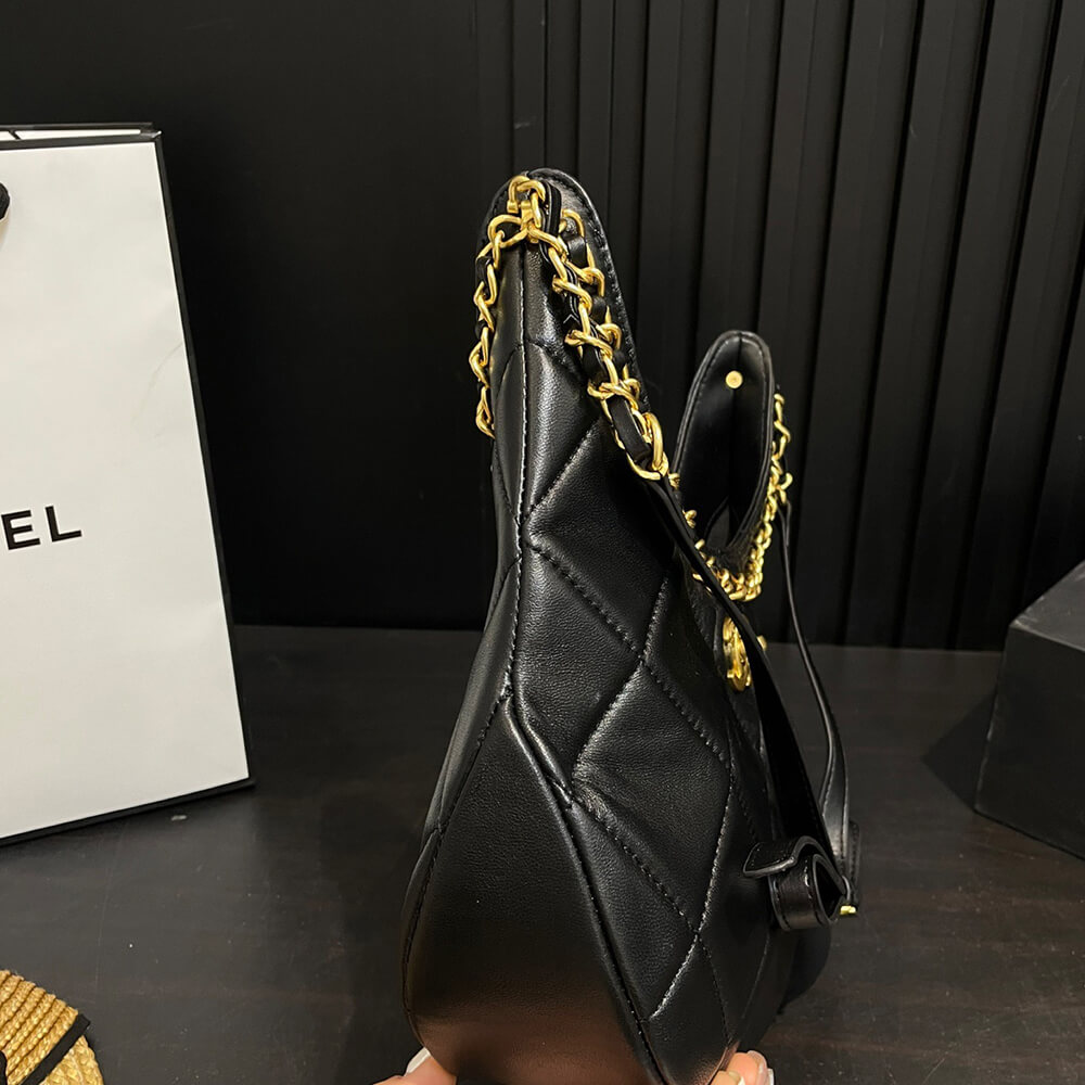 Ch**el Hobo Handbag(HIGH-END GRADE)