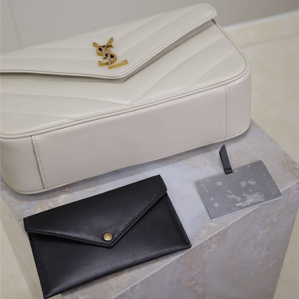 Y51 LOULOU medium in MATELASSE lambskin