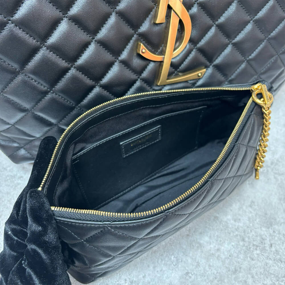 Y51 ICARE MAXI SHOPPING BAG IN QUILTED LAMBSKIN(HIGH-END GRADE)