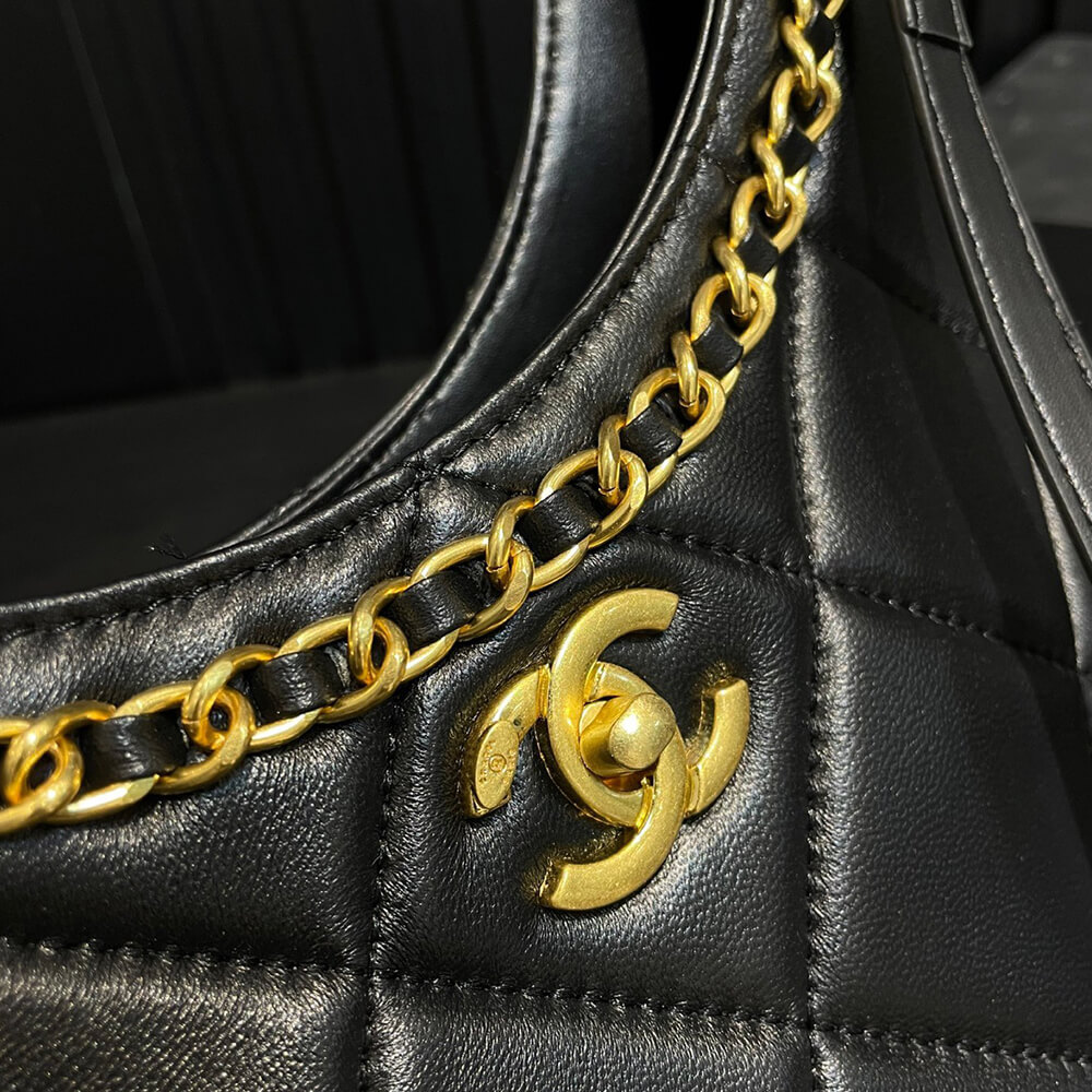 Ch**el Hobo Handbag(HIGH-END GRADE)