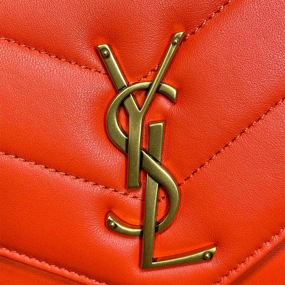 Y51 LOULOU medium in MATELASSE lambskin(HIGH-END GRADE)