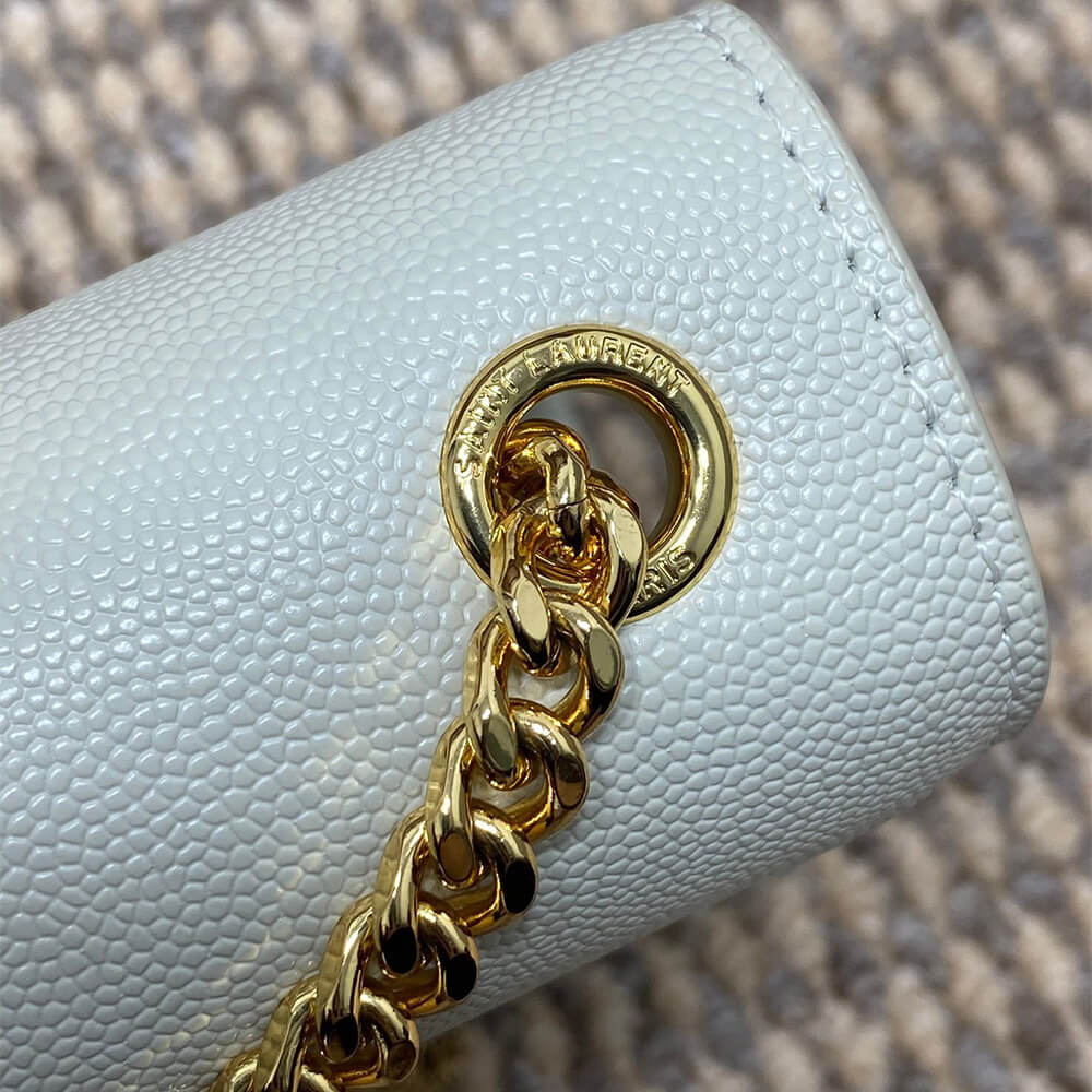 Y51 kate medium in grain de poudre embossed leather