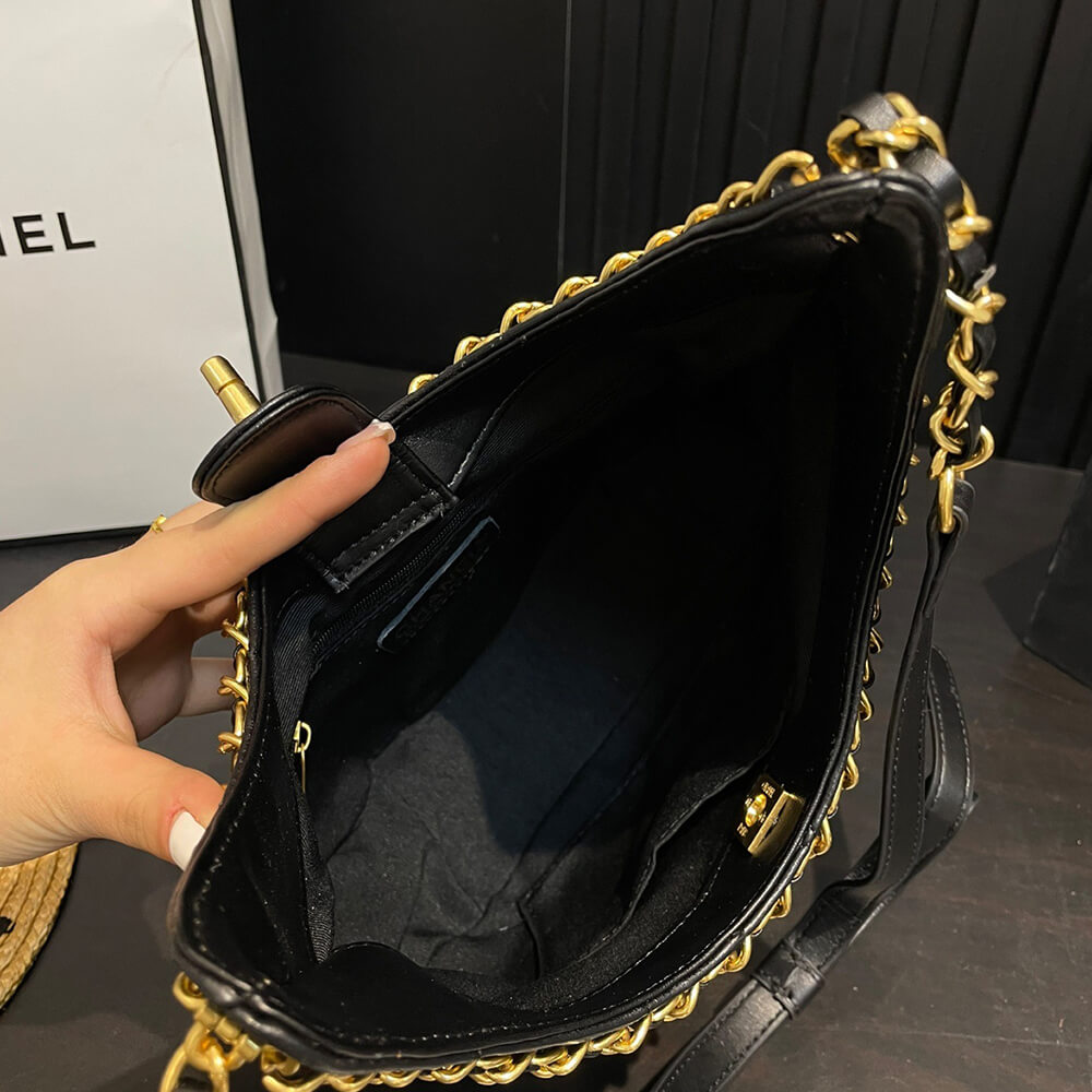 Ch**el Hobo Handbag(HIGH-END GRADE)