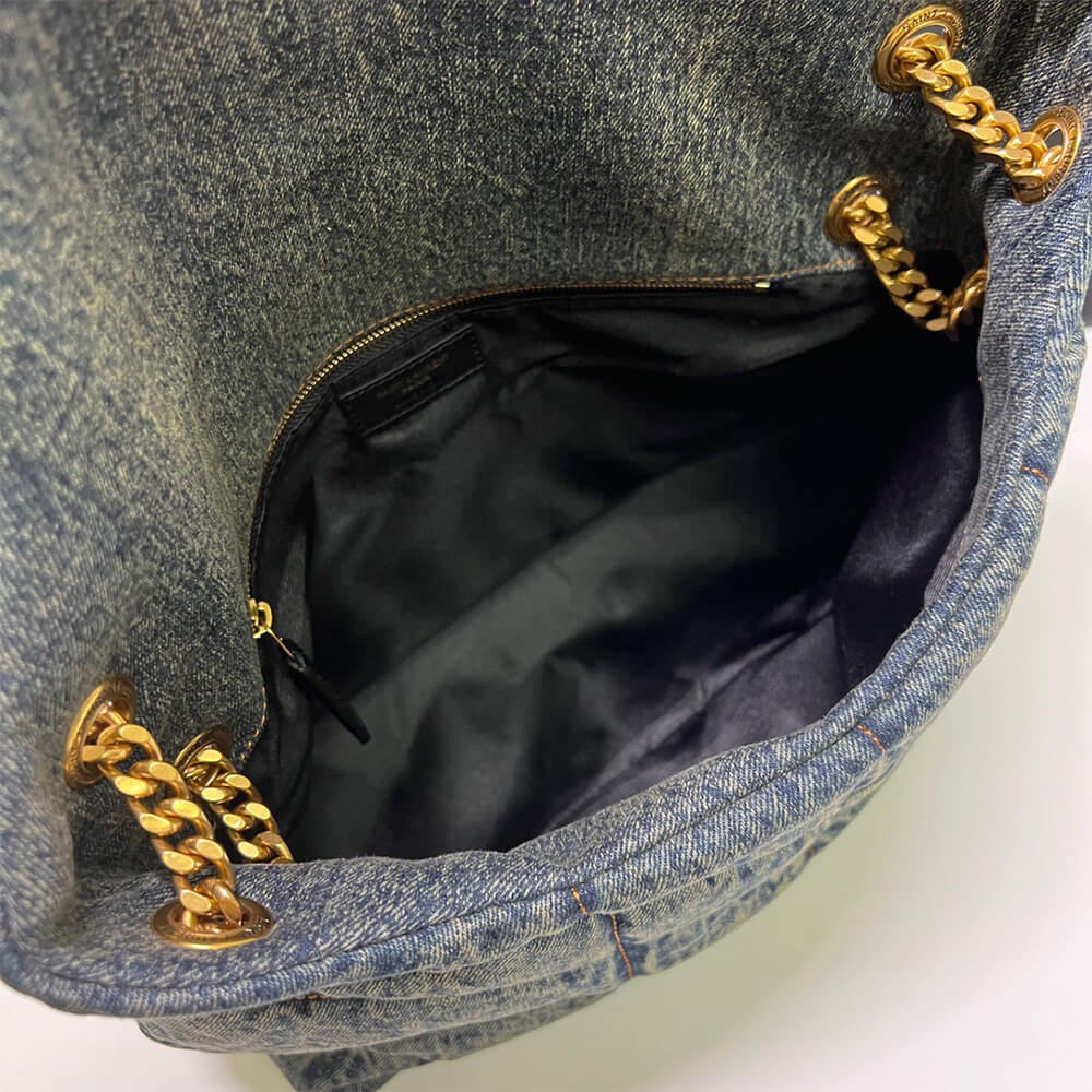 y51 puffer medium in suede and De*1m