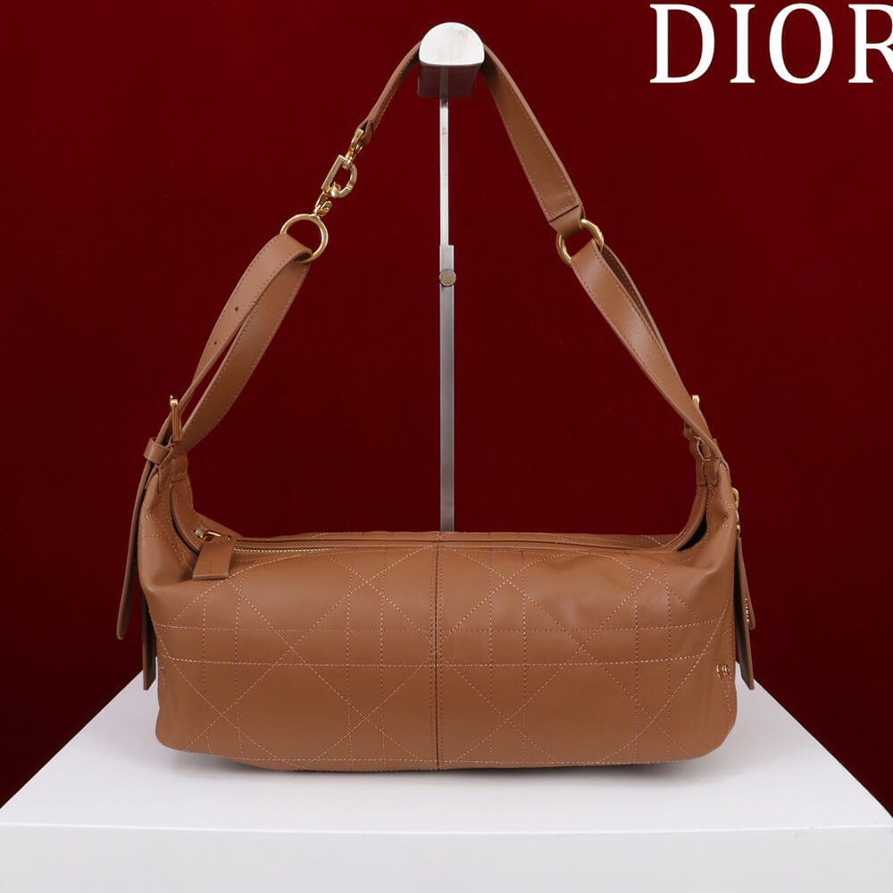 D10r Small D-Journey Bag in Vintage Smooth Calfskin(HIGH-END GRADE)