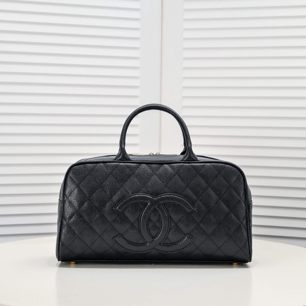 Ch**el Large Vintage Boston Bag