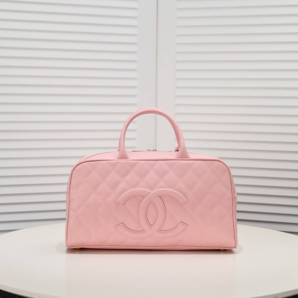 Ch**el Large Vintage Boston Bag
