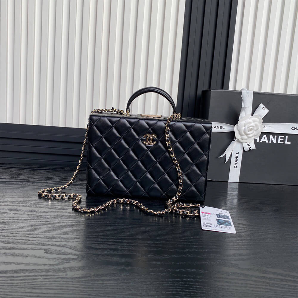 Ch**el Box bag(HIGH-END GRADE)